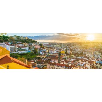 Lais Puzzle - Panoramablick auf Lissabon bei Sonnenuntergang, Portugal, Panorama - 1.000 Teile