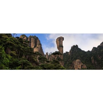 Lais Puzzle - Sanqingshan, Mount Sanqing National Park, Jiangxi, China, Panorama - 1.000 Teile