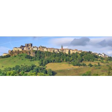 Lais Puzzle - Die Stadt Saint Flour in der Auvergne im Departement Cantal, Frankreich, Panorama - 1.000 Teile