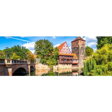Lais Puzzle - Weinstadel, Nürnberg, Bayern, Deutschland, Panorama - 1.000 Teile