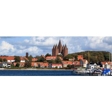 Lais Puzzle - Vor Frue Kirke in Kalundborg auf Seeland in Dänemark, Panorama - 1.000 Teile