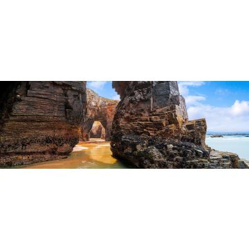 Lais Puzzle - Kathedralen-Strand Catedrais Strand in Galizien Spanien, Panorama - 1.000 Teile