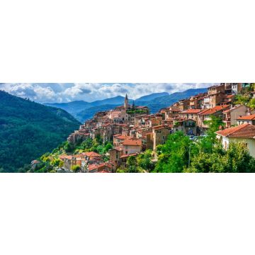 Lais Puzzle - Ansicht von Apricale in der Provinz von Imperia, Ligurien, Italien, Panorama - 1.000 Teile