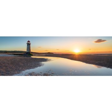 Lais Puzzle - Ayr-Leuchtturm bei Talacre in Wales, Panorama - 1.000 Teile