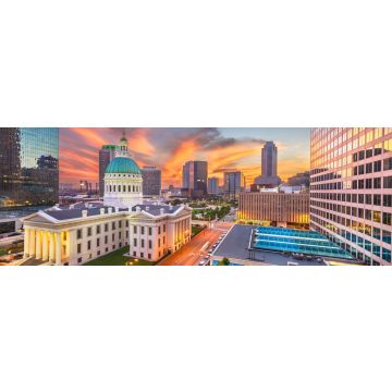 Lais Puzzle - St. Louis, Missouri, Panorama - 1.000 Teile