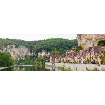 Lais Puzzle - La Roque-Gageac, Dordogne, Frankreich, Panorama - 1.000 Teile