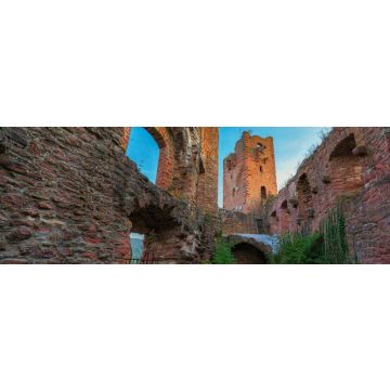 Lais Puzzle - Burgruine Henneburg bei Stadtprozelten, Panorama - 1.000 Teile