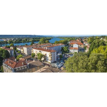 Lais Puzzle - Blick auf Valence und die Rhône, Frankreich, Panorama - 1.000 Teile