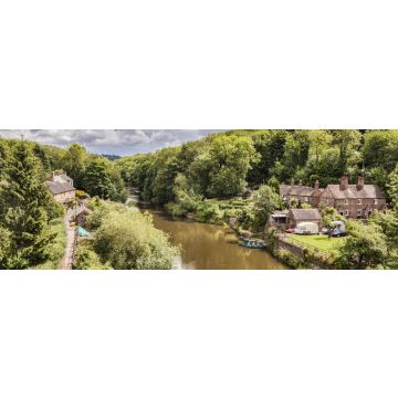 Lais Puzzle - Der Fluss Severn bei Ironbridge, Shropshire, England, Panorama - 1.000 Teile