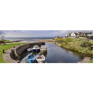 Lais Puzzle - Der Hafen von Blackwaterfoot auf der Insel Arran, Nord-Ayrshire, Schottland, Panorama - 1.000 Teile