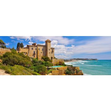 Lais Puzzle - Castell de Tamarit und der Costa Dorada, Katalonien, Spanien, Panorama - 1.000 Teile