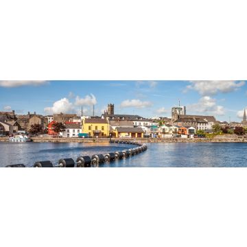 Lais Puzzle - Athlone Stadt und Shannon Fluss, Grafschaft Westmeath, Irland, Panorama - 1.000 Teile