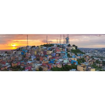 Lais Puzzle - Las Penas - das älteste Viertel von Guayaquil, Ecuador, Panorama - 1.000 Teile