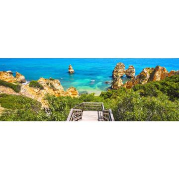 Lais Puzzle - Schöne Bucht in der Nähe der Stadt Lagos, Algarve-Region, Portugal, Panorama - 1.000 Teile
