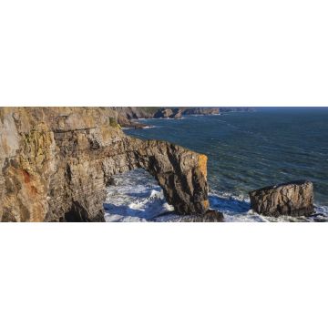Lais Puzzle - Die Green Bridge in Castlemartin, Pembrokeshire, Wales, Panorama - 1.000 Teile