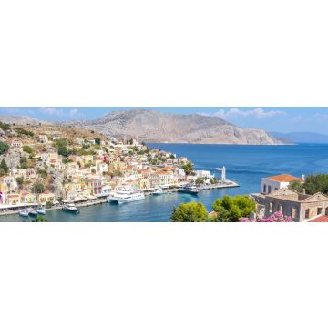Lais Puzzle - Stadtbild von Symi, Dodekanes-Inseln, Griechenland, Panorama - 1.000 Teile