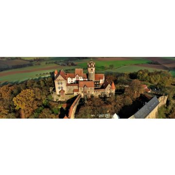 Lais Puzzle - Burg Ronneburg Luftbilder, Panorama - 1.000 Teile