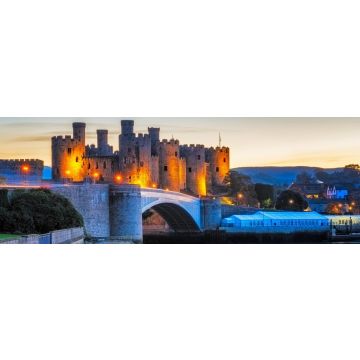 Lais Puzzle - Conwy Castle, Wales, Panorama - 1.000 Teile