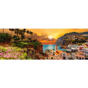 Lais Puzzle - Das Dorf Camara de Lobos auf der Insel Madeira, Portugal, Panorama - 1.000 Teile