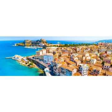 Lais Puzzle - Panoramablick auf Kerkyra, Hauptstadt der Insel Korfu, Griechenland, Panorama - 1.000 Teile