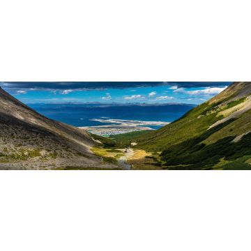 Lais Puzzle - Der Martial-Gletscher befindet sich in den Martial-Bergen, nördlich der Stadt Ushuaia, Argentinien, Panorama - 1.000 Teile