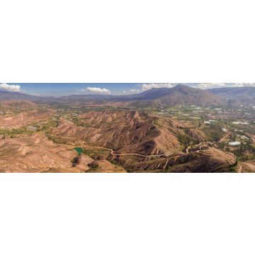 Lais Puzzle - Fotografía aéra del desierto de la Candelaria en Sáchica, Boyacá (Kolumbien), Panorama - 1.000 Teile