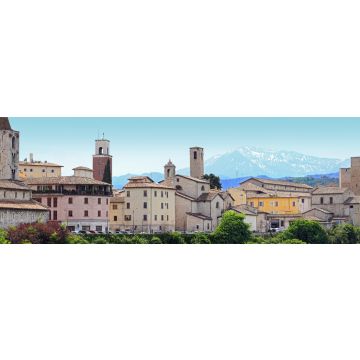 Lais Puzzle - Ascoli Piceno, Blick auf das historische Zentrum, Panorama - 1.000 Teile