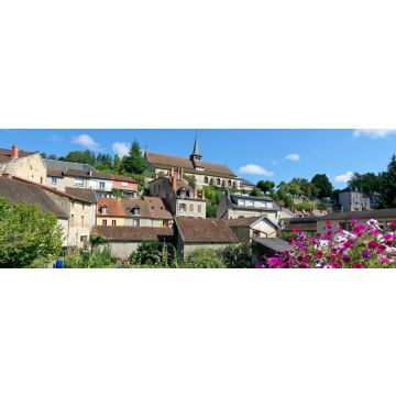 Lais Puzzle - Aubusson, Creuse, Limousin, Nouvelle-Aquitaine, Frankreich, Panorama - 1.000 Teile