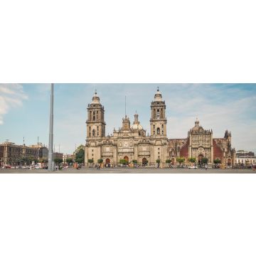 Lais Puzzle - Zocalo-Platz und Kathedrale von Mexiko-Stadt - Mexiko-Stadt, Mexiko, Panorama - 1.000 Teile