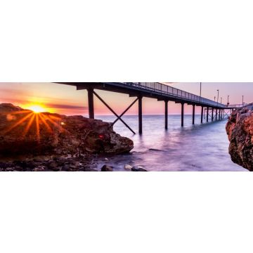 Lais Puzzle - Nightcliff Jetty Sonnenuntergang, Darwin, Nordterritorium, Australien, Panorama - 1.000 Teile