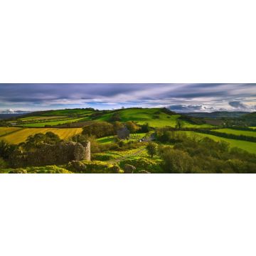 Lais Puzzle - Felsen von Dunamase Grafschaft Laois, Irland, Panoramablick, Panorama - 1.000 Teile