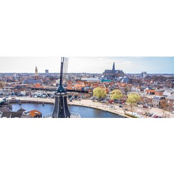Lais Puzzle - Luftaufnahme der Windmühle in Haarlem, Niederlande, Panorama - 1.000 Teile