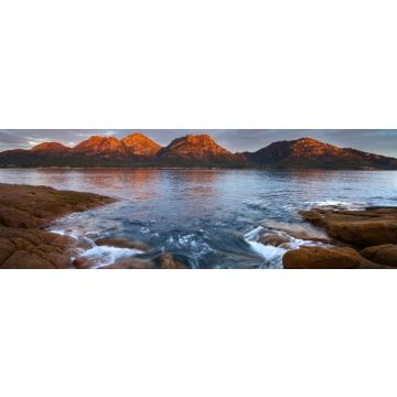 Lais Puzzle - Sonnenuntergang über The Hazards, Freycinet National Park, Coles Bay, Tasmanien, Australien, Panorama - 1.000 Teile