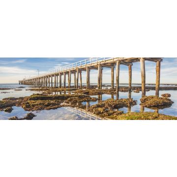 Lais Puzzle - Point Lonsdale Jetty, am Eingang zur Port Philip Bay, Point Lonsdale, Bellarine Penninsula, Victoria, Australien, Panorama - 1.000 Teile