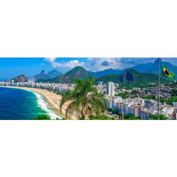 Lais Puzzle - Copacabana-Strand in Rio de Janeiro, Brasilien, Panorama - 1.000 Teile