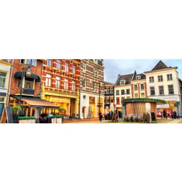 Lais Puzzle - Traditionelle Häuser in Arnhem, Niederlande, Panorama - 1.000 Teile