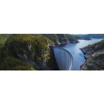 Lais Puzzle - Weitblick auf den Strathgordon-Damm in Tasmanien, Australien, Panorama - 1.000 Teile
