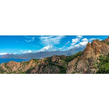 Lais Puzzle - Panoramablick auf die Naturlandschaft Calanques de Piana in Korsika, Frankreich, Panorama - 1.000 Teile