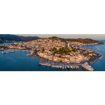 Lais Puzzle - Poros-Griechenland. Schöne Insel. Sonnenuntergang, Panorama - 1.000 Teile