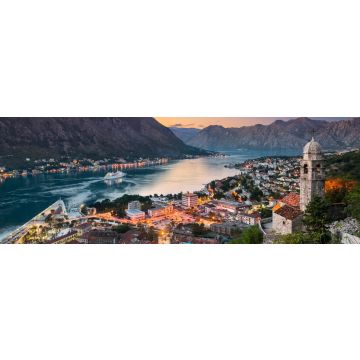 Lais Puzzle - Kotor Stadt in Montenegro, Panorama - 1.000 Teile