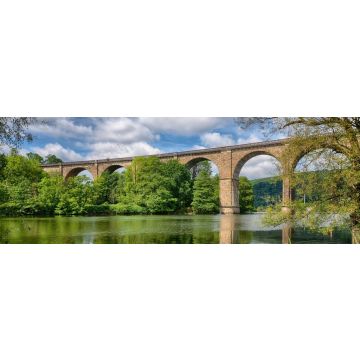 Lais Puzzle - Historische Brücke über die Ruhr bei Herdecke, Panorama - 1.000 Teile