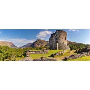 Lais Puzzle - Dolbadarn Castle, Gwnedd, Wales, Panorama - 1.000 Teile