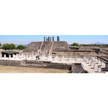 Lais Puzzle - Toltec Atlantes, Tula de Allende, Bundesstaat Hidalgo, Mexiko, Panorama - 1.000 Teile