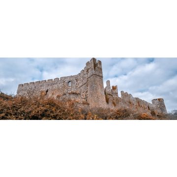 Lais Puzzle - Manorbier Castle, Pembrokeshire, Wales, Panorama - 1.000 Teile