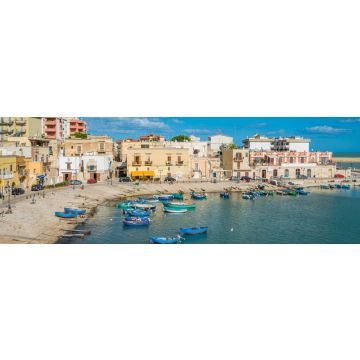 Lais Puzzle - Alter Hafen in Bisceglie, Apulien, Panorama - 1.000 Teile