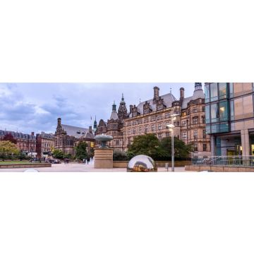 Lais Puzzle - Millennium Square Sheffield Yorkshire England, Panorama - 1.000 Teile