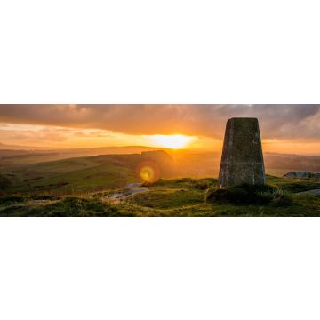 Lais Puzzle - West Lothian Sonnenuntergang, Panorama - 1.000 Teile