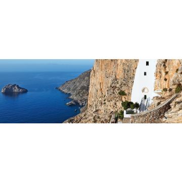 Lais Puzzle - Das Kloster von Hozoviotissa auf Amorgos, Griechenland, Panorama - 1.000 Teile