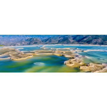 Lais Puzzle - Hierve el Agua in den zentralen Tälern von Oaxaca, Mexiko, Panorama - 1.000 Teile