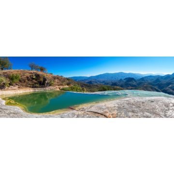 Lais Puzzle - Hierve el Agua in den zentralen Tälern von Oaxaca, Mexiko, Panorama - 1.000 Teile